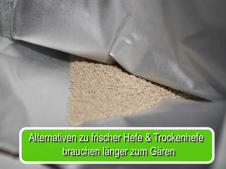 Frische Hefe Trockenhefe Ratgeber Lebensmittelvorrat & Edelmetalle