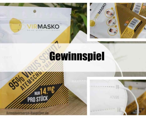 KN95 Masken gewinnen mit Krisenvorsorge-Ratgeber.de