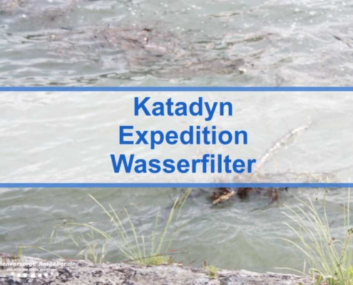 Katadyn Expedition Wasserfilter mit hoher Leistung